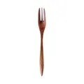 Tsuru Japanese Wooden Cutlery 19.8cm Dessert Fork
