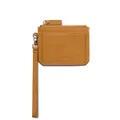 X Nihilo Charlie Leather Coin Pouch Mustard