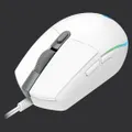 Logitech G203 Lightsync Rgb Wired Mouse, White