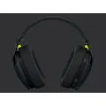 Logitech G435 Lightspeed Wireless Bluetooth Lightweight Gaming Headset, Black And Neon Yellow