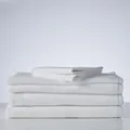Canningvale Sofi Organic Boucle 6 Piece Towel Set, White