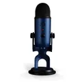 Logitech For Creators Blue Yeti Usb Microphone For Recording, Streaming, Gaming, Podcasting On Pc And Mac, Condenser Mic For Laptop Or Computer With Blue Vo!Ce Effects, Adjustable Stand, Plug And Play, Midnight Blue