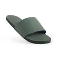 Indosole Mens Sandals Slides Essntls - Leaf, Leaf - Green, EU 43-44