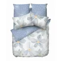 Esprit White Mallow 100% Cotton Luster Sateen Comforter, Single