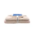 Canningvale Royal Splendour 3 Piece Towel Set, Angora Wheat