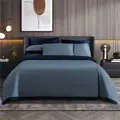 Canopy Ellone Blue And Navy Bedset, Blue, Single