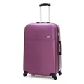 Antler Lima Hard Case Luggage, Purple, Medium - 66 CM
