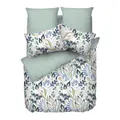 Esprit Nellie 100% Cotton Luster Sateen Bed Set, Multicolour, Super Single