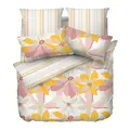Esprit Bella 100% Cotton Luster Sateen Bed Set, Multicolour, Single