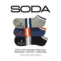 Soda 3 Piece Half Terry Ankle Socks
