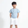 Twopluso Tencel™ Harper Everyday Top With Button Light Blue - Boys, 4