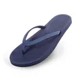 Indosole Womens Sandals Flip Flops Essntls - Shore, Shore - Blue, EU 35-36