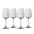 Spiegelau 4 Pcs White Wine Glass Set Lifestyle, Clear