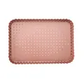 Wiltshire Rose Gold Perforated Rectangle Quiche & Tart Pan Large
