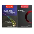 Kordel's Black Hair Melatine® 60s + Vitality For Men 60s