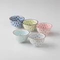 Tsuru Asanoha 5 Piece Tea Cup Gift Set