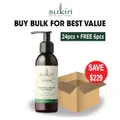 Sukin [Bulk Pack] Foaming Facial Cleanser 125ml (24pcs + Free 6pcs)