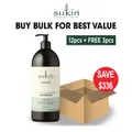 Sukin [Bulk Pack] Natural Balance Shampoo 1l (12pcs + Free 3pcs)