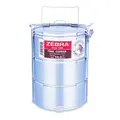 Zebra Food Carrier 14x3 Zerba, Silver