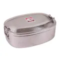 Zebra Lunch Box 15cm, Silver