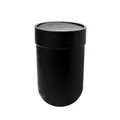 Umbra Touch Trash Can With Lid, 6 L, Black