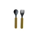 Stitches And Tweed Stitchesandtweed Toodletods Cutlery Set, Teal