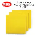Mery M0399.01 Yellow Multi-purpose Cloth (3-piece Pack)