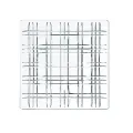 Nachtmann Lead Free Crystal Square Platter Set, Clear