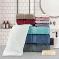 Charles Millen Suite Collection Classique Big Bath Towel, Set Of 2, Bright White