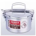Zebra Rd Lunch Box 12cm, Silver