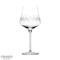 Grandi Aurora Wine Glass 710 Ml With Swarovski Crystals (2 Pc)