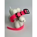 Leash Pet Collar - M - Ultra Pink, M