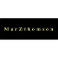 Marzthomson X-crystal Square Cufflinks, White-pink