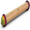 Joseph Joseph Adjustable Rolling Pin W/4 Measuring Discs - Multicolor