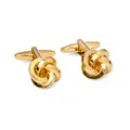 Marzthomson Knot Gold-toned Brass Cufflinks F, Gold