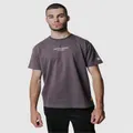 Justincassin Jc Essential T-shirt Charcoal, Large