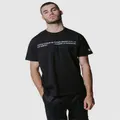 Justincassin Jc Overrated T-shirt Black, Extra Large