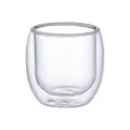 Aramoro Borosilicate Glass Double Wall Cup 50ml 2pcs/set