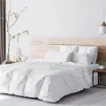Suzanne Sobelle By Charles Millen Suzanne Sobelle Symphony Fitted Sheet Set, Tulip White, White, Super Single