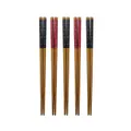 Tsuru Japanese Bamboo Chopsticks, 5 Pairs Pack, Sl318331
