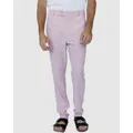 Justincassin Pacey Ribbed Trousers Pink, 30