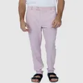 Justincassin Pacey Ribbed Trousers Pink, 32