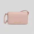 Marc Jacobs Women's Mini Leather Crossbody Bag Peach Whip Rs-h107l01fa21