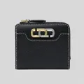 Marc Jacobs The J Link Mini Compact Zip Wallet Black Rs-m0017024