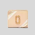Marc Jacobs The Glam Shot Shiny Mini Compact Wallet Curds Whey Multi Rs-s161l01re21
