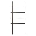 Umbra Hub Storage Ladder, Flat-pack, Black/walnut
