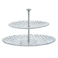 Nachtmann Lead Free Crystal 2 Tier Tray Large, Clear
