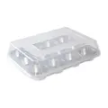 Nordicware Alumiunium Muffin Pan With High Domed Plastic Lid With 12 Cavity