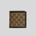 Gucci Men's Signature Bifold Wallet With Coin Compartment Rs-150413