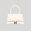 Balenciaga Hourglass Small Handbag In White Rs-594516